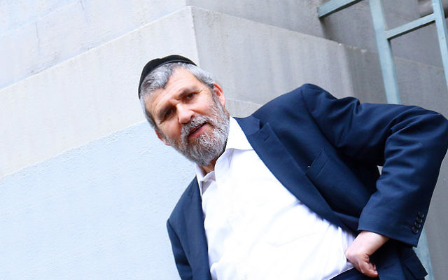 Rabbi Dovid Rubinfeld. Photo: Peter Haskin
