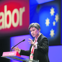 Foreign minister Penny Wong. Photo: AAP Image/Lukas Coch