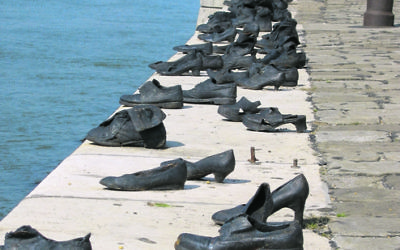 The Shoes on the Danube memorial. Photo: Julie Szego/AJN file
