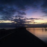 Joanna Friedman entered this sunset photo taken at St Kilda Pier.