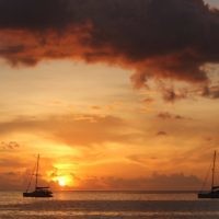 John Temple entered this sunset photo taken in Papeete, Tahiti.