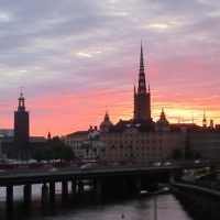 Rod Hartman entered this sunset photo taken in Stockholm.