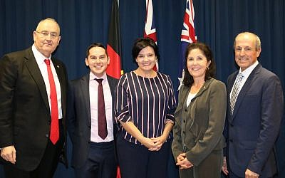 From left: Walt Secord, David Ossip, Jodi McKay, Isabelle Shapiro and Vic Alhadeff.