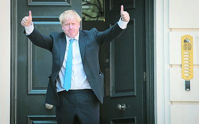 Boris Johnson after it was announced that he would become the next British Prime Minister.
Photo: Stefan Rousseau/PA Wire