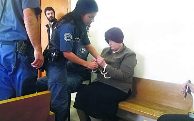 Malka Leifer in court in 2018. Photo: AAP Image/Supplied