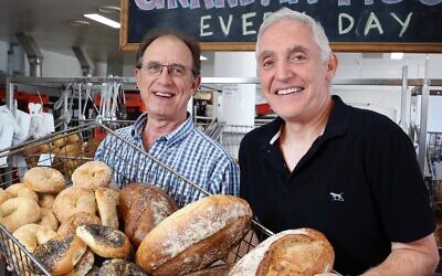 Grandma Moses owner Manfred Freinkel will donate 100 per cent of the bakery's turnover this Sunday to drought-affected farmers. Photo: Noel Kessel