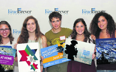 Young ambassadors of Israel Forever Foundation.