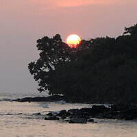 Ada Gurgiel entered this sunset photo taken in Koh Russey Island Cambodia .