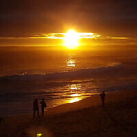Braham Morris entered this sunset photo taken at Cape Wollamai.
