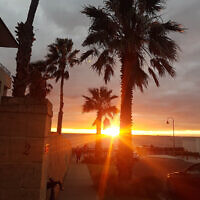 Diane Shonberg entered this sunset photo taken at Bay St, Brighton, Victoria.