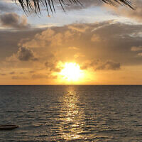 Elka Borden entered this sunset photo taken in Bermuda.