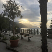 Gary Trytell entered this sunset photo taken in Cinque Terra, Italy.