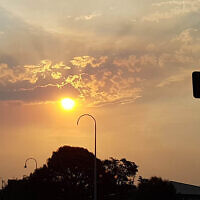 Melissa Morris entered this sunset photo taken at  Safety Beach, Victoria.