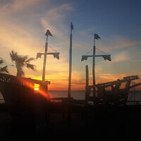 Peter Shonberg entered this sunset photo taken at Brighton Beach, Victoria.