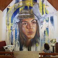 Peter Shonberg entered this photo of his wife Diane admiring the interior of a church in Goorambat, Victoria.
