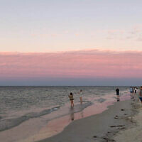 Sammy Paneth entered this sunset photo taken at Busselton beach, WA.