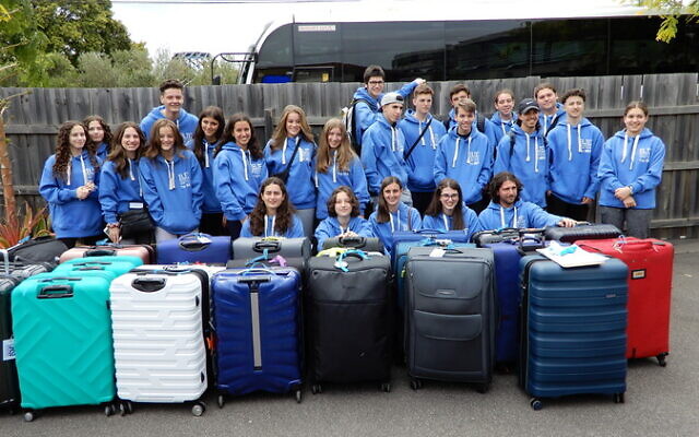 Australian students preparing for the year 10 Israel visiting program.