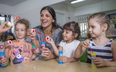 Among other projects, WIZO Australia supports day care centres in Tel Aviv, Ra’anana, Rishon Le Tzion and Hatzor Air Force Base, and a family centre in Modi’in.