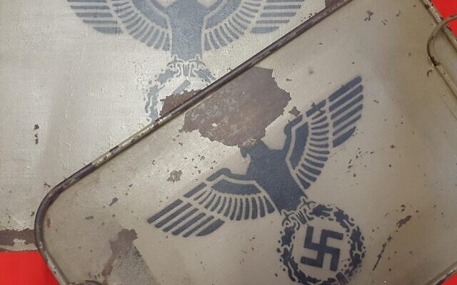 Some of the Nazi military artefacts up for auction.