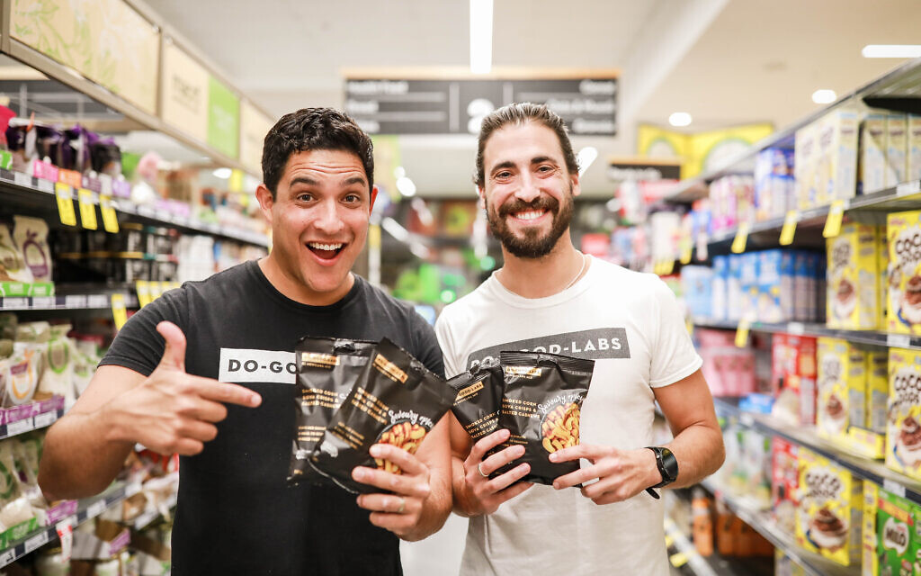 Brothers David (left) and Daniel Rifkin started Do Good Labs, creating healthy snack food with a strong mental health message.