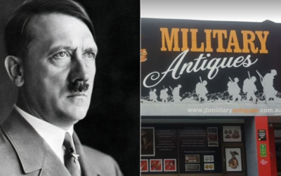 A number of items purportedly owned by Adolf Hitler have been made available to the public by JB Military Antiques.