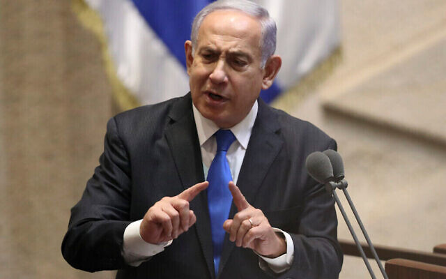 Benjamin Netanyahu. Photo: Ariel Schali/AP Photo