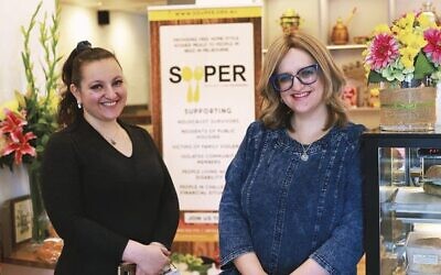 Alina Zamel-Well (left) and Sarah Bendetsky, co-founders of Souper Bistro. Photos: Peter Haskin