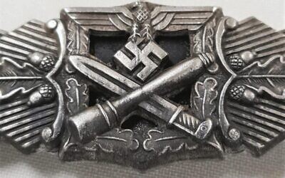 A WWII German military award, the close combat clasp, being sold by JB Military Antiques later this month.