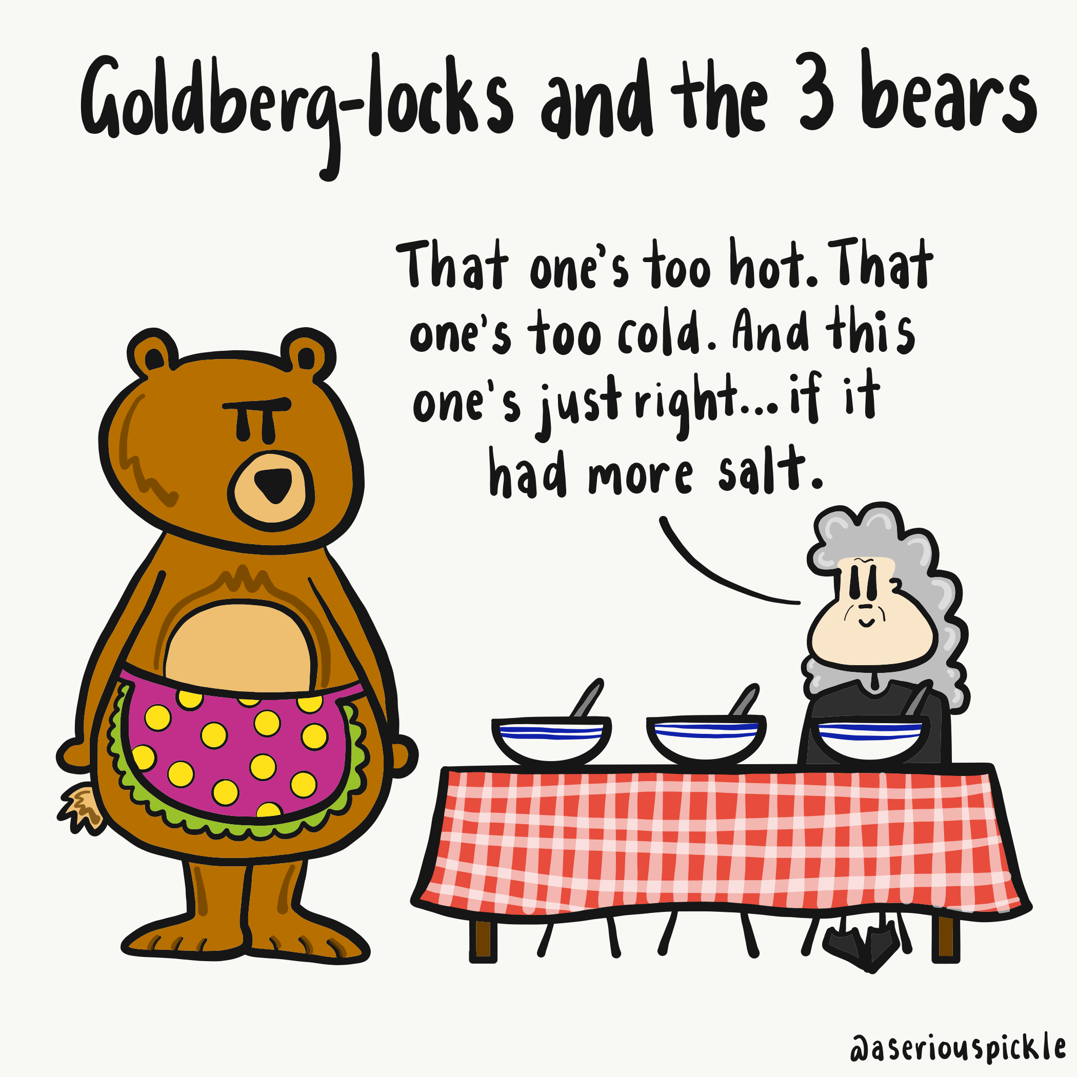 Goldberg-locks and the Three Bears – The Australian Jewish News