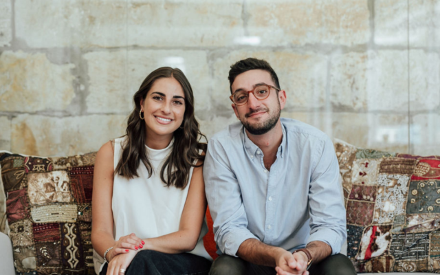 The Daily Aus co-founders Zara Seidler and Sam Koslowski.