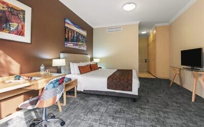 The newly-renovated rooms are fresh and bright.