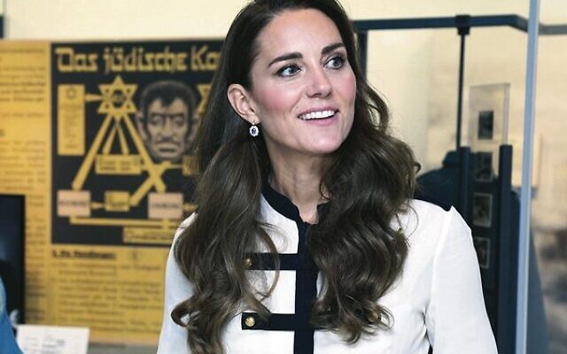 The Duchess of Cambridge at the Imperial War Museum last week.