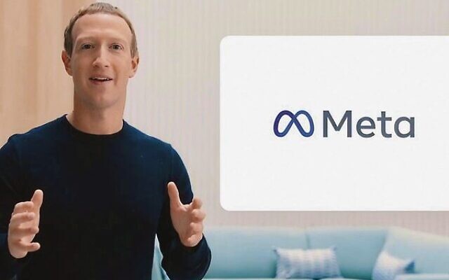 Mark Zuckerberg announces Facebook's rebrand. Photo: Video screenshot