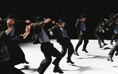 Dancers perform Decadance, created by Batsheva Dance Company's Ohad Naharin.Photo: Maxim Waratt