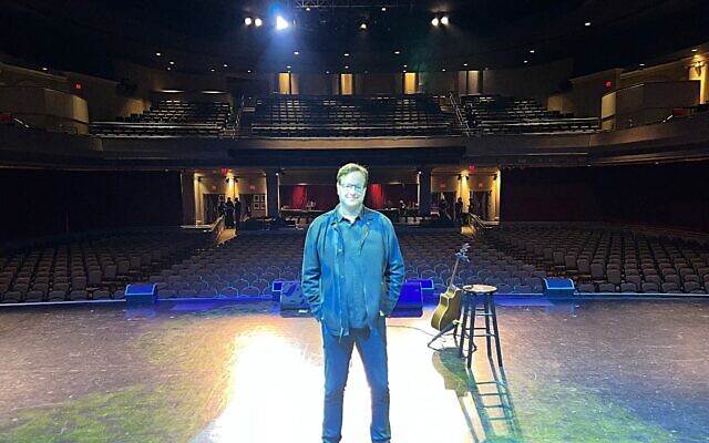 Bob Saget on stage before one of his final shows at the Hard Rock Live Orlando. Photo: Twitter.