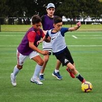The boys enjoying football at Junior carnival.
Photo: Shane Desiatnik The boys enjoying football at Junior carnival.
Photo: Shane Desiatnik