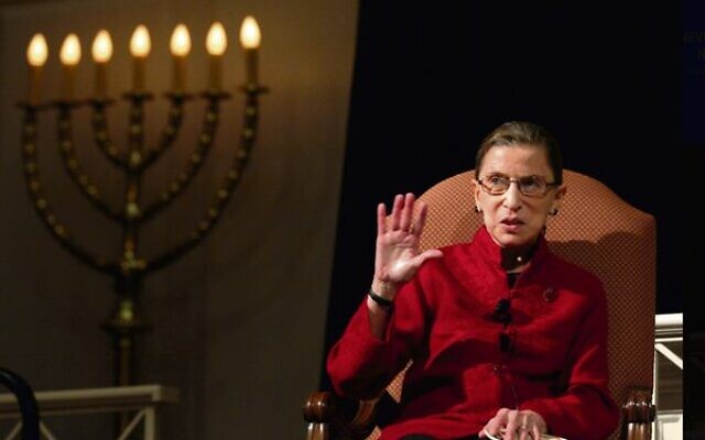 Justice Ruth Bader Ginsburg. 
Photo: Kevin Wolf/AP Photo