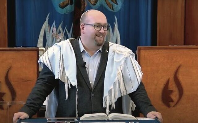Rabbi Gersh Lazarow.
Photo: YouTube screenshot