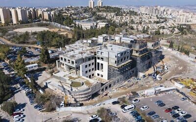 Construction is already underway on Hadassah Hospital's Gandel Rehabilitation Centre in Jerusalem.