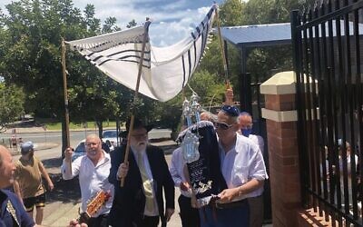 The procession. Photo: Malka Lever