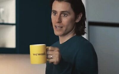 Jared Leto as Adam Neumann.
 Photo: Screenshot