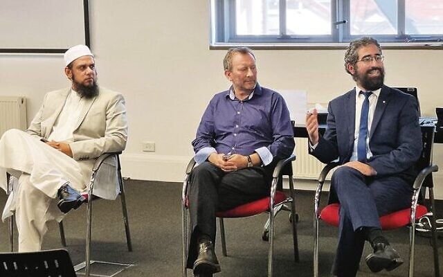 From left: Mufti Aasim Rashid, Pastor Michael Loughnane and Rabbi Yaakov Glasman.