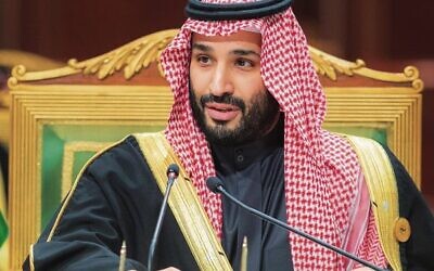Saudi Arabia's Crown Prince Mohammed bin Salman.
Photo: Bandar Aljaloud/Saudi Royal Palace via AP