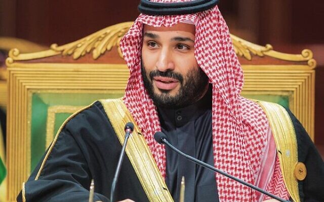 Saudi Arabia's Crown Prince Mohammed bin Salman.
Photo: Bandar Aljaloud/Saudi Royal Palace via AP