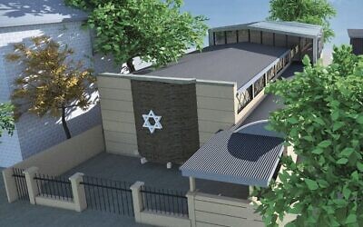 An artist's impression of the proposed mezzanine level for Cremorne Shule, located at the rear.