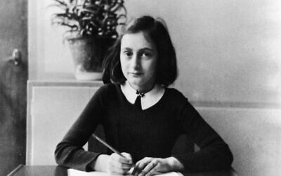Anne Frank in 1941 aged 12. Photo: ADN-Bildarchiv/ullstein bild via Getty Images
