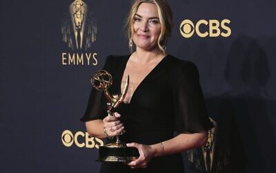 Kate Winslet at the 73rd Primetime Emmy Awards in 2021 in Los Angeles. Photo: AP Photo/Chris Pizzello