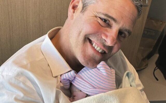 Andy Cohen with little Lucy. Photo: Instagram