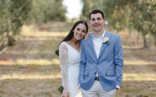 Panel members and married couple, Emma and Yaniv Cohen.