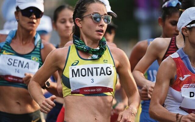 Olympian race walker Jemima Montag will be the guest speaker at the 2022 AJAX President's Lunch. Photo: Athletics Australia